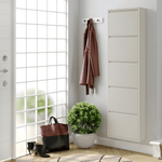 Sfeerfoto schoenenkast 5-vaks soft beige