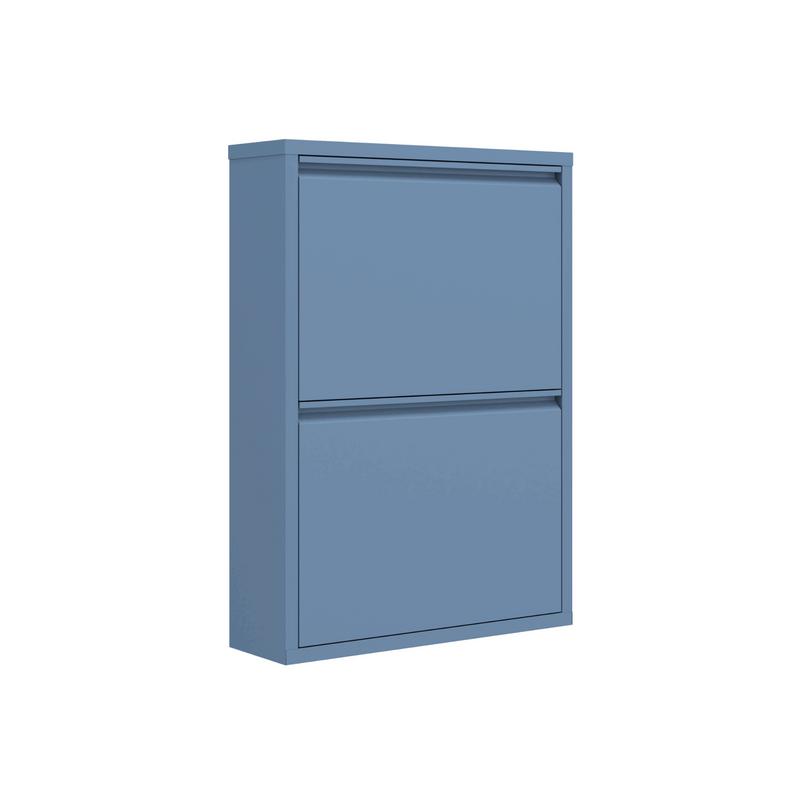 Schoenenkast Bodi 2-vaks Ocean Blue