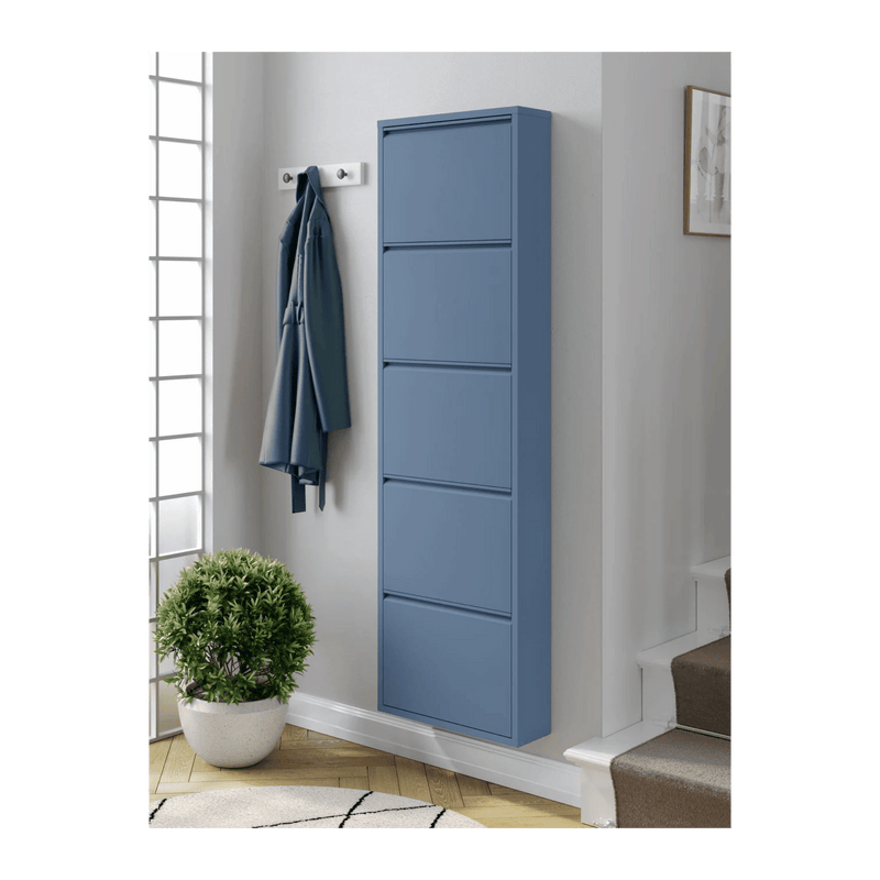 Schoenenkast Bodi 5-vaks Ocean Blue