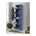 Schoenenkast Bodi 5-vaks Ocean Blue